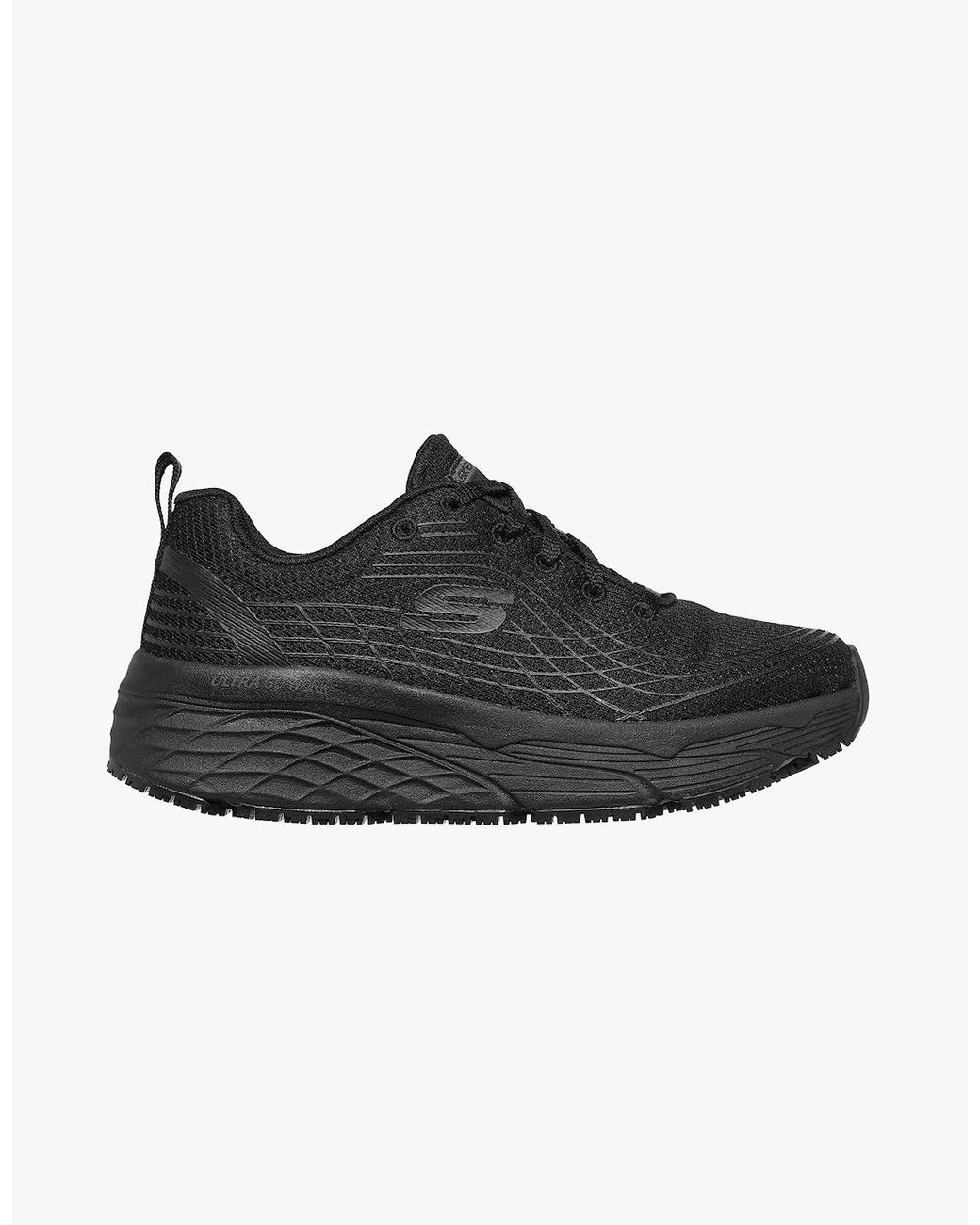 Skechers Black Work 108016Ec Max Cushioning Elite Sr Occupational Trainers