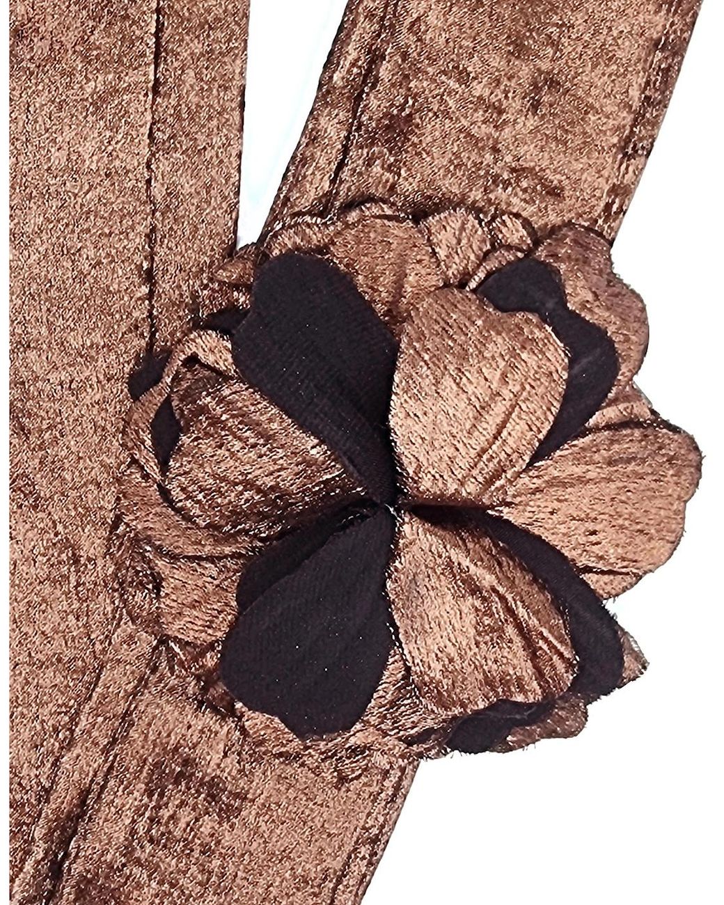 Nooki Design Black Vera Corsage Scarf