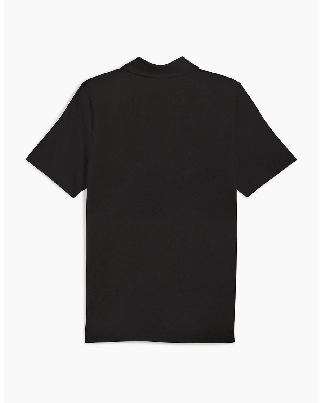 PUMA Black Ferrari Sportswear Cloudspun Short Sleeve Polo for men