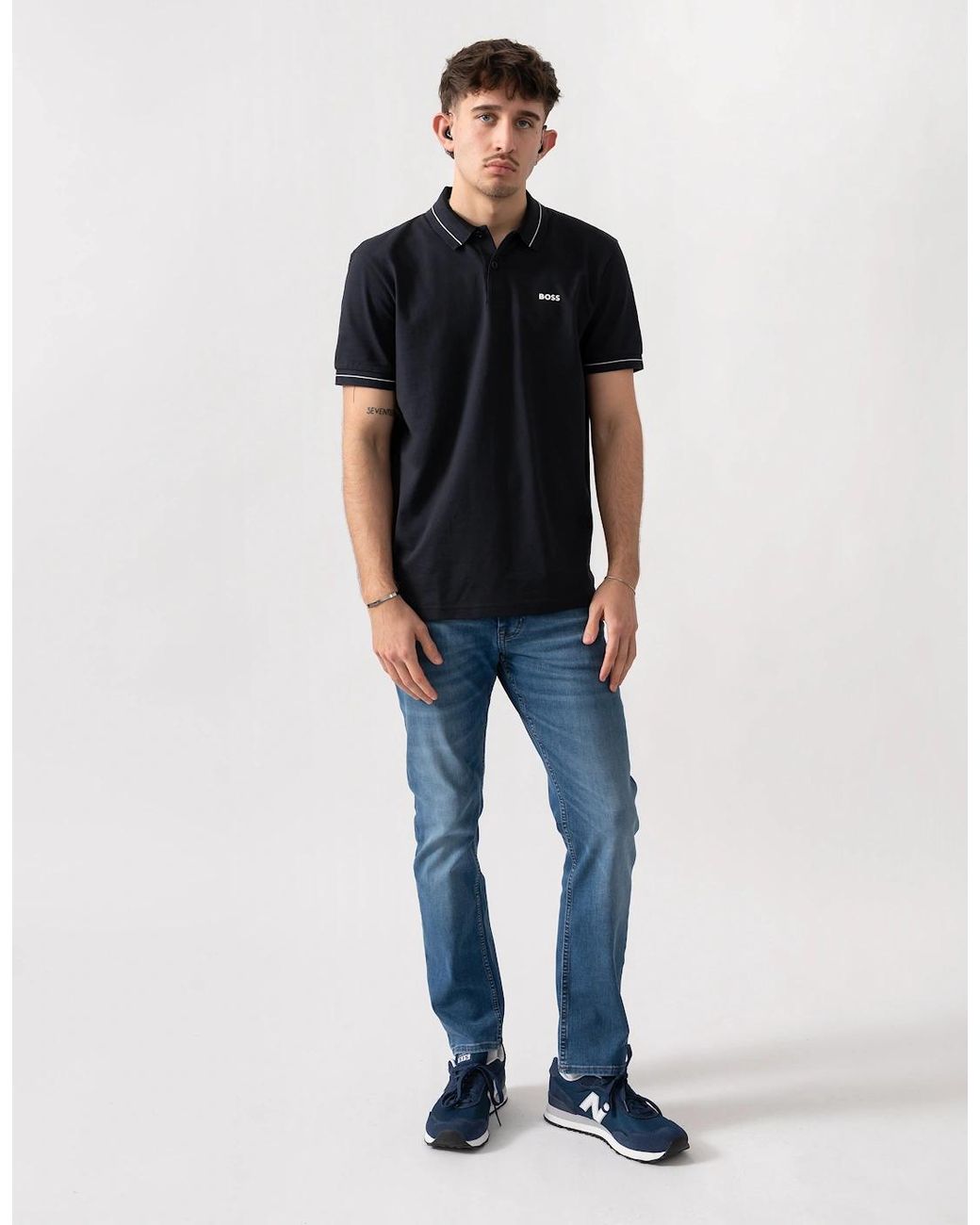 Boss Black Boss Pl_Member Short Sleeve Polo Shirt for men