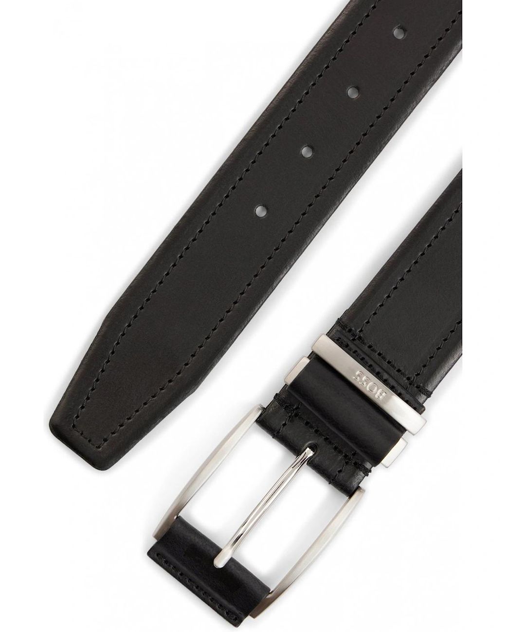 Boss Black Sody Leather Belt for men