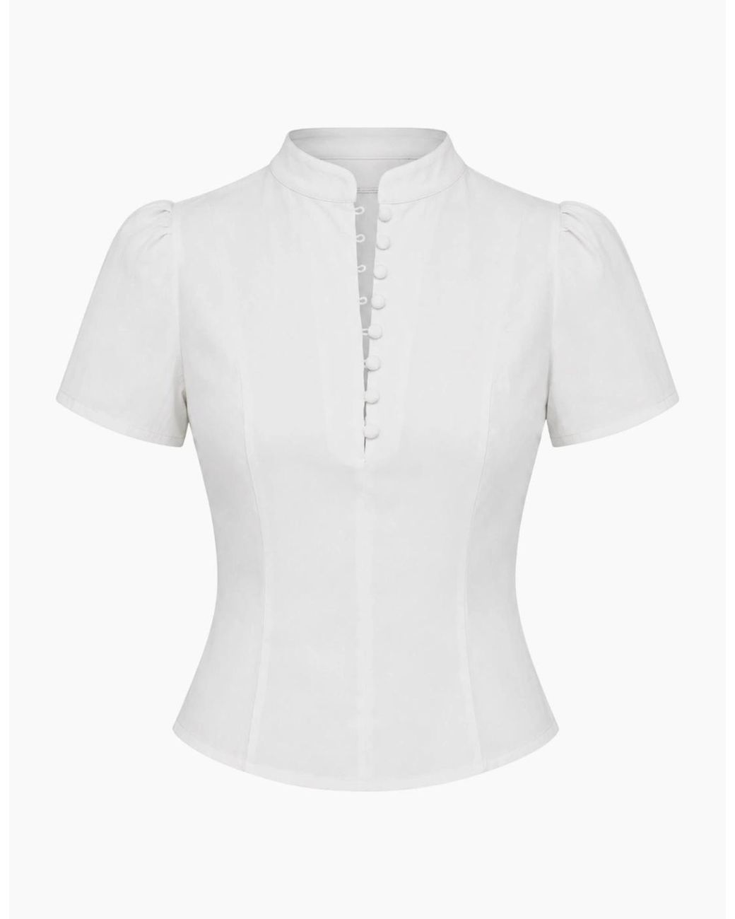 No Emotions UK White The Elsa Top