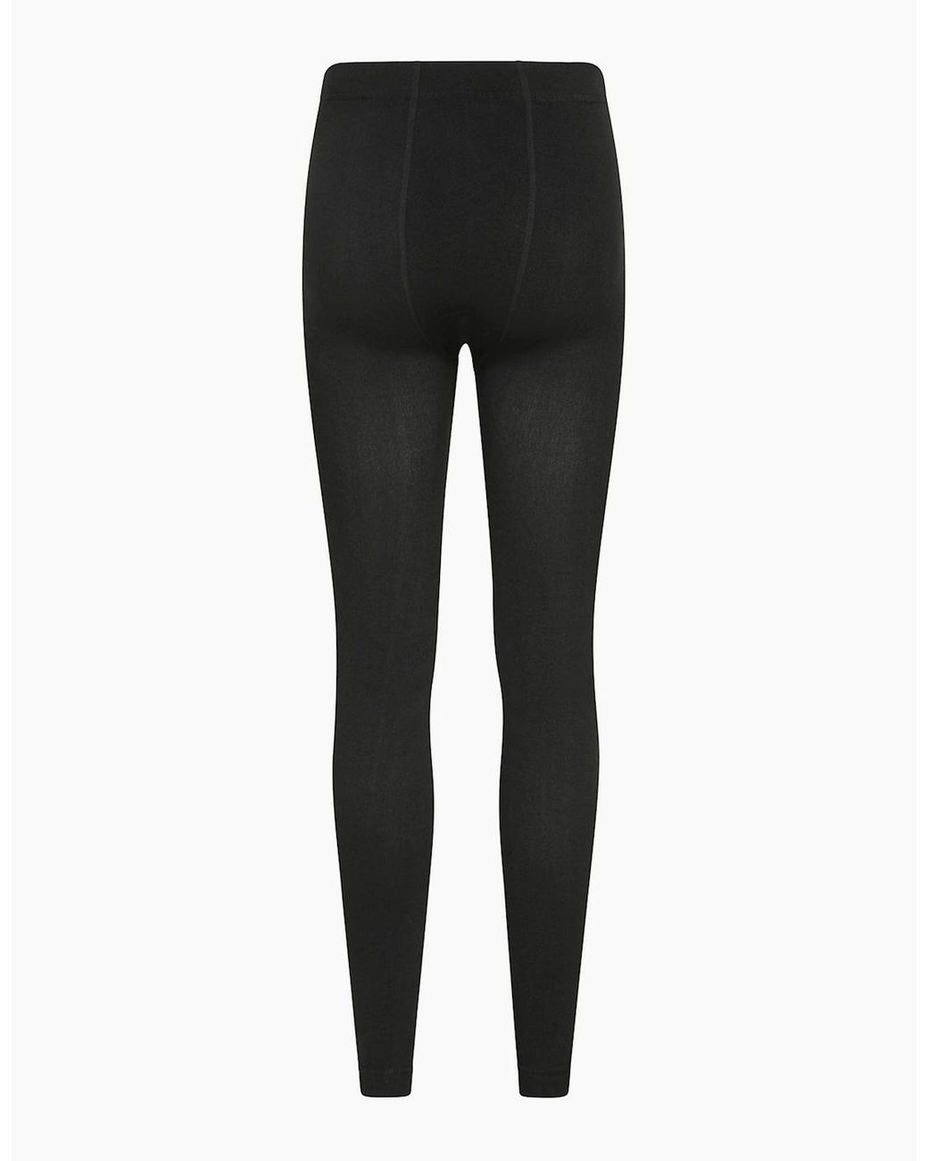 Mountain Warehouse Black Ladies Fluffy Fleece Lined Thermal Leggings