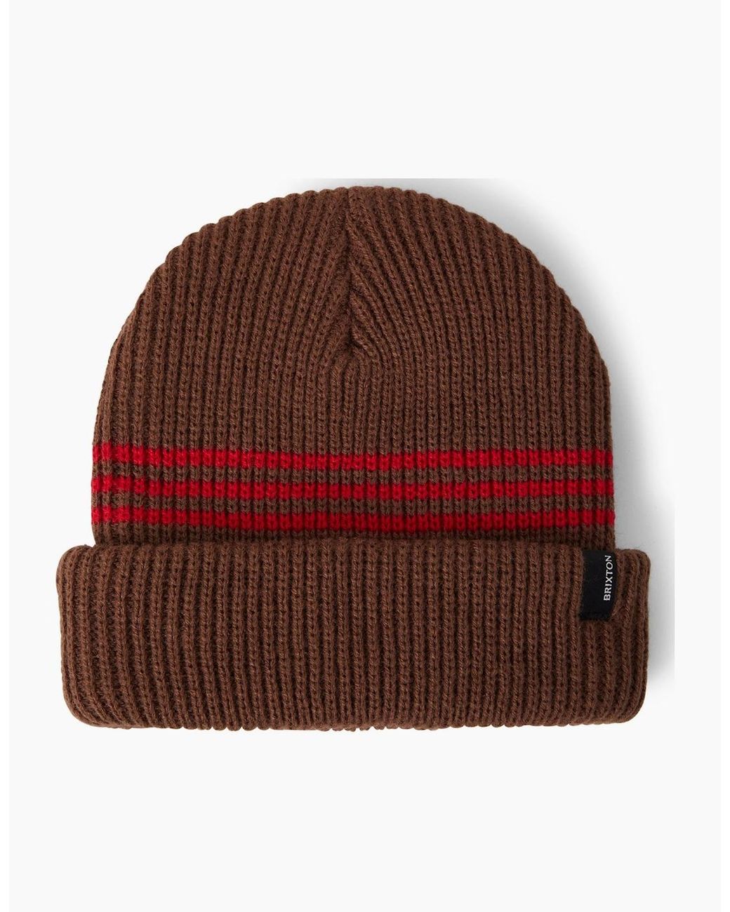 Brixton Brown Chunky Heist Beanie for men