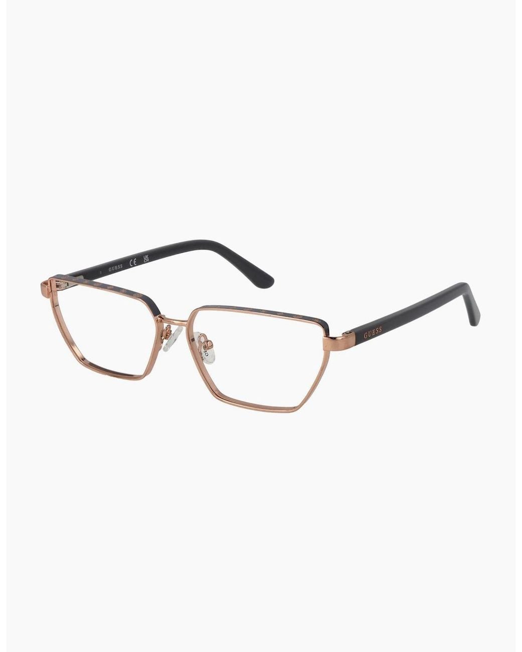 Guess Metallic Optical Frame Gu50123 028 55