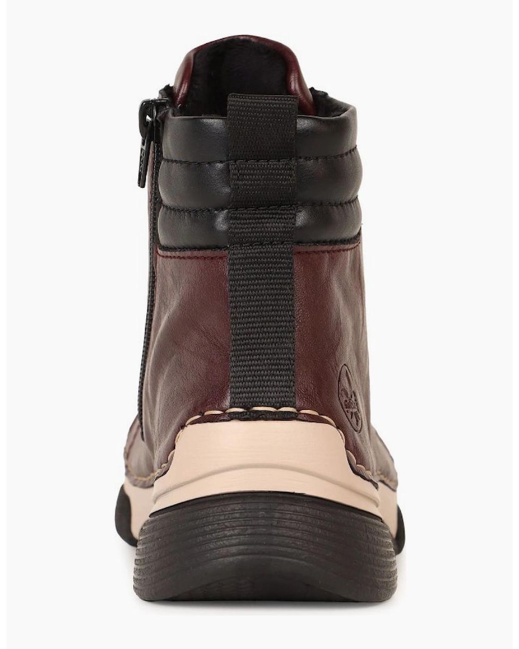 Rieker Brown Settle Ankle Boots