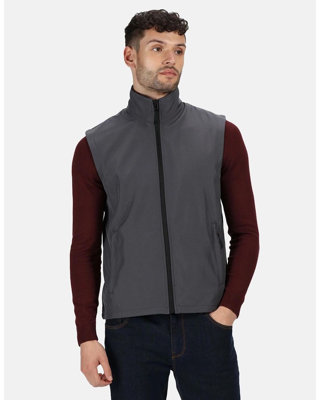 Regatta Black Professional Classic Lightweight Softshell Bodywarmer for men