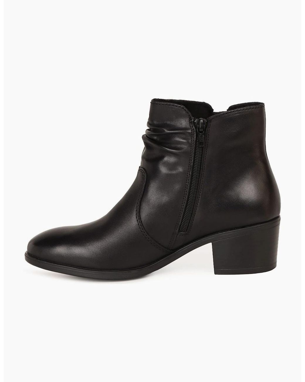 Rieker Black Hovingham Ankle Boots