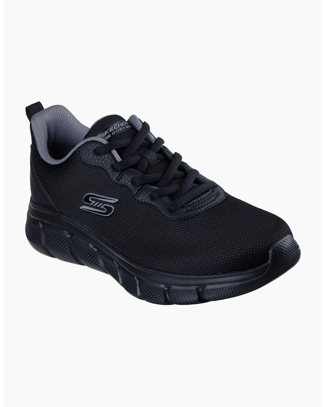 Skechers Blue Bobs B Flex Icy Edge Textile Trainers for men