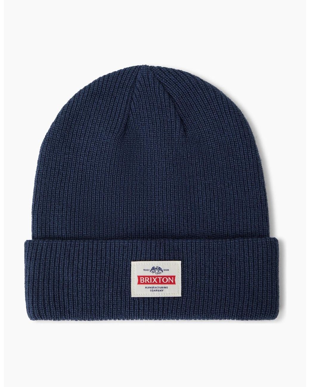 Brixton Blue Trademark Beanie for men