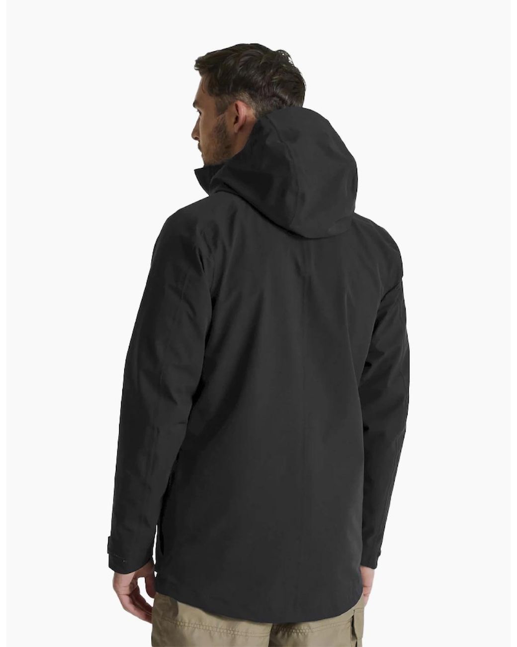 Craghoppers Black Adult Expert Kiwi Pro Stretch Waterproof Jacket for men