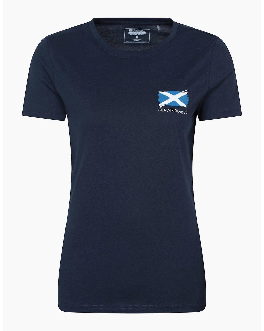 Mountain Warehouse Blue Ladies West Highland Way T-Shirt