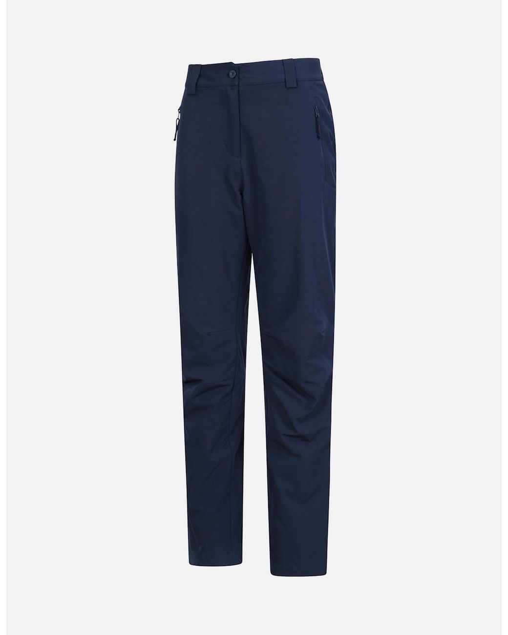 Mountain Warehouse Blue Ladies Arctic Ii Thermal Fleece Hiking Trousers