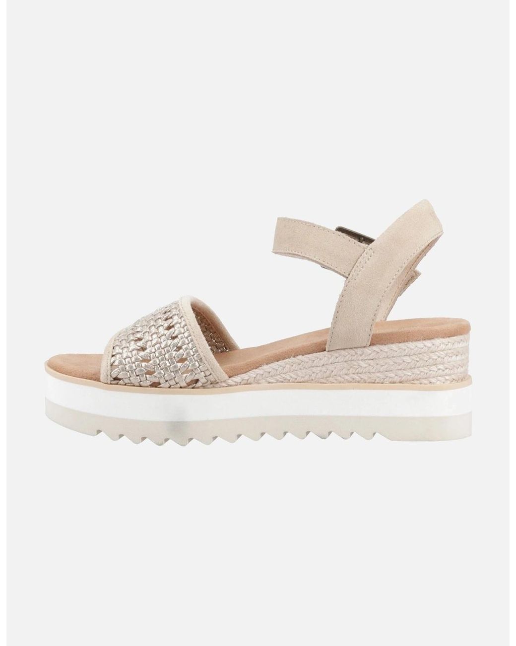 TOMS White Diana Wedge