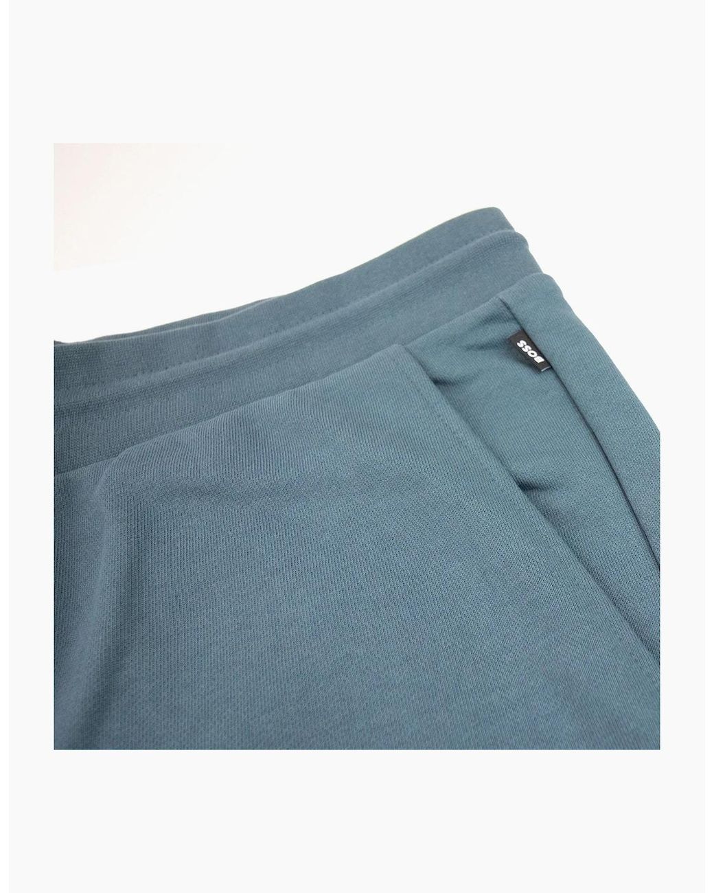 Boss Blue Lamont 92 Rubber Logo Jogging Pants 445 for men