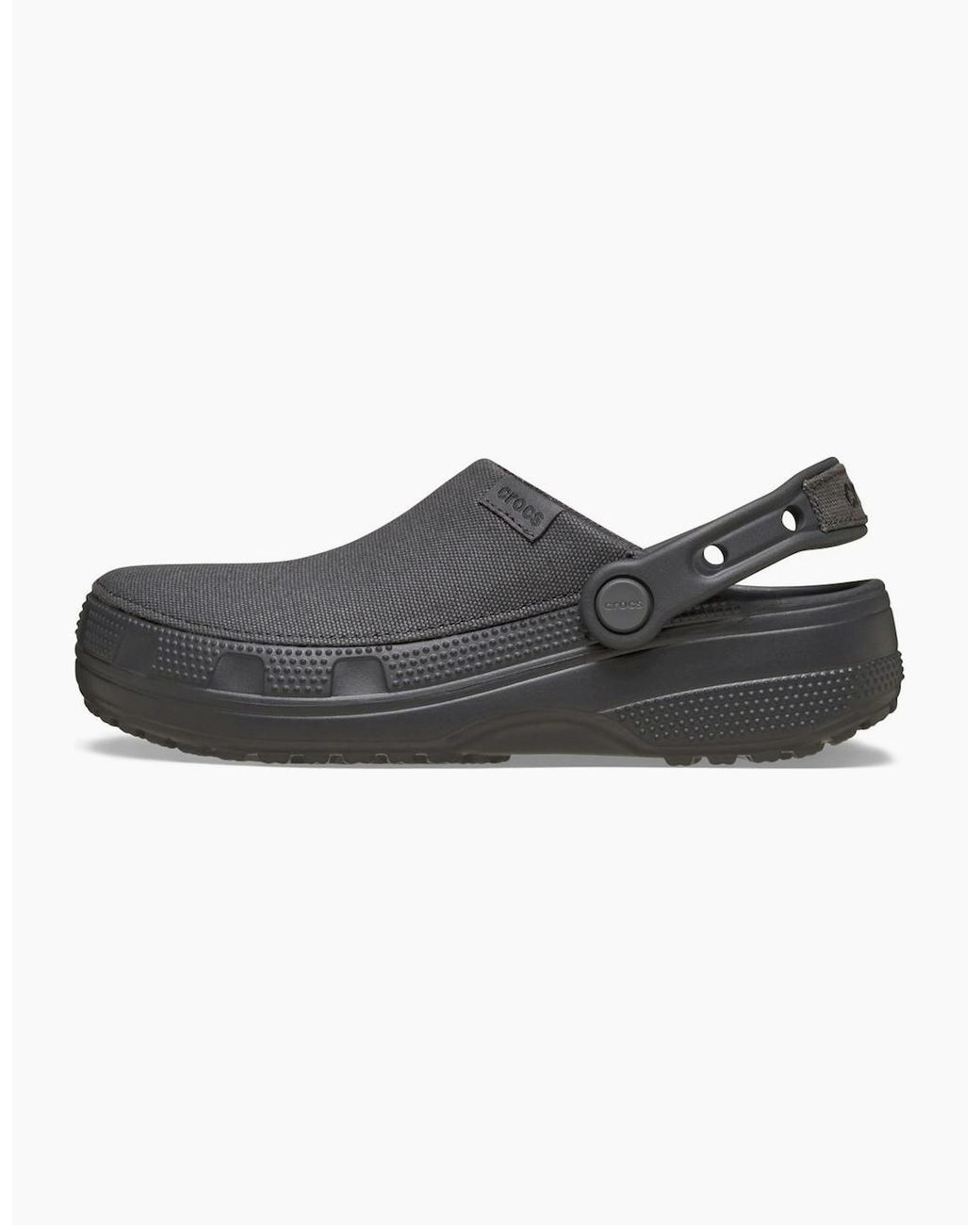 CROCSTM Black Classic Crafted Cotton Sand Clogs