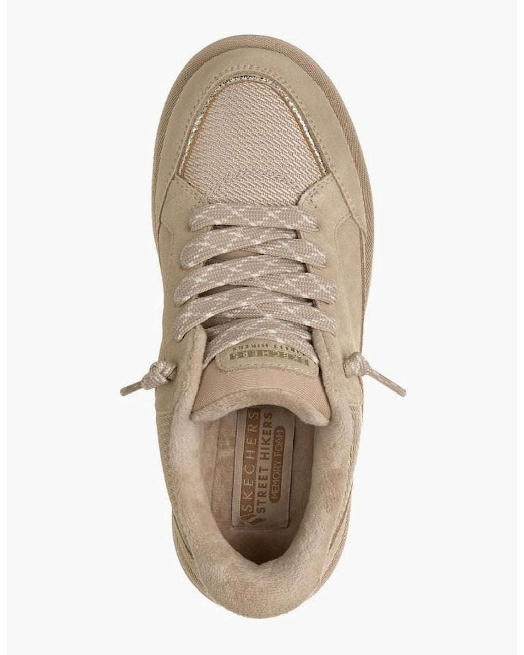 Skechers Brown Keepsakes Cozy Street Hiker Ez Trainers