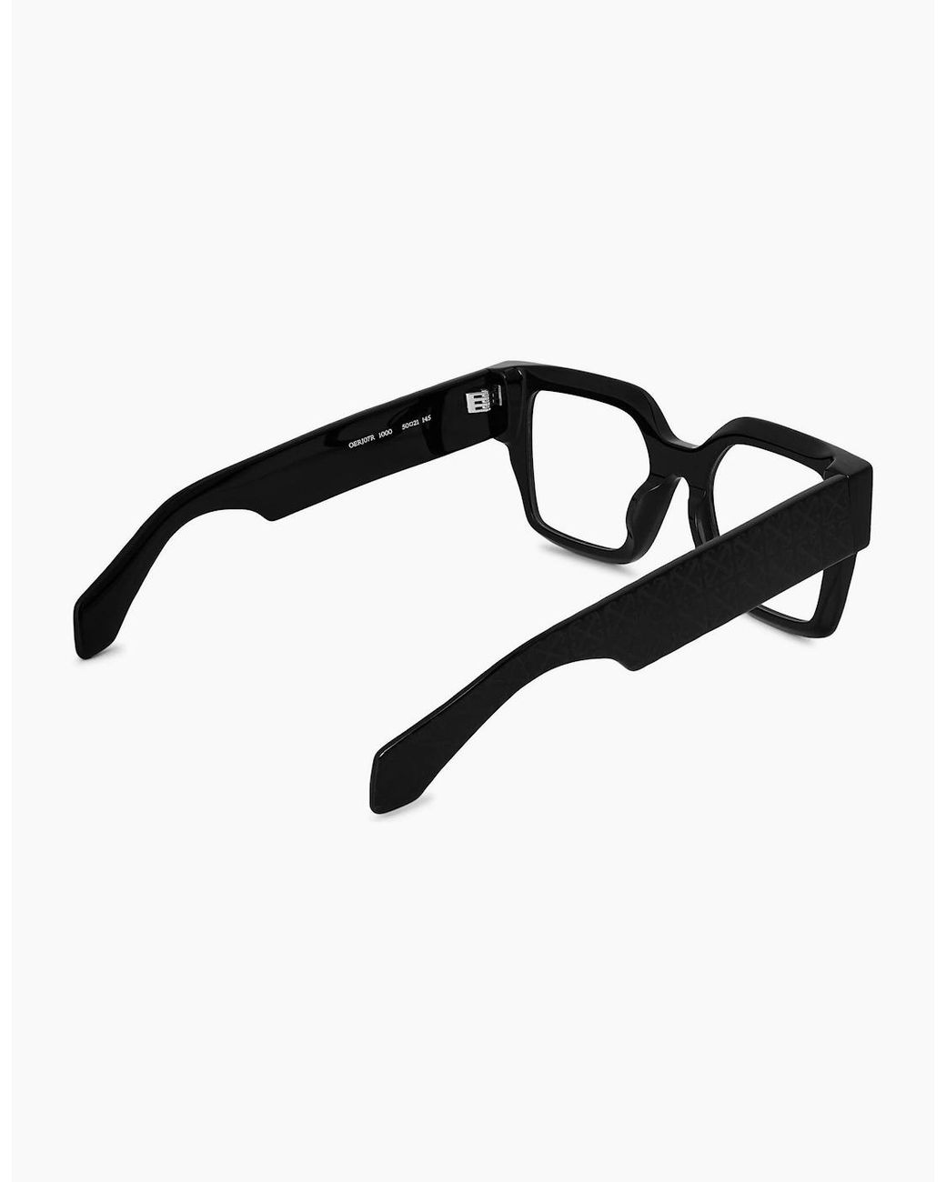 Off-White c/o Virgil Abloh Black Off Eyewear Style 7R for men