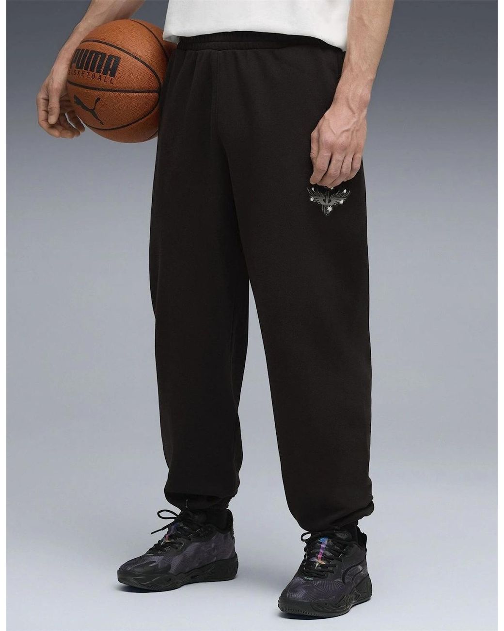 PUMA Black Melo Alwayz On 1 Performance Joggers for men
