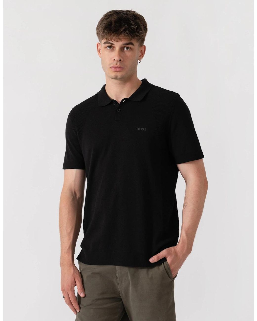 Boss Black Boss Momentum-Lite Short Sleeve Polo Shirt for men