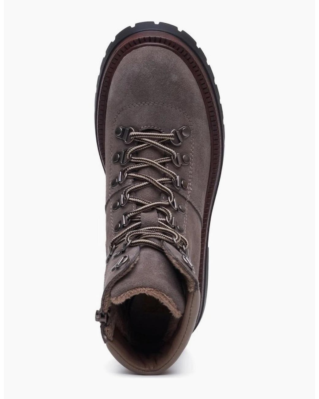 Hush Puppies Brown Robyn Hiker Ankle Boots