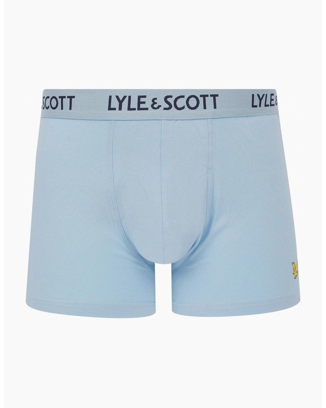 Lyle & Scott Blue 3-Pack Barclay Boxer Briefs, Combination for men