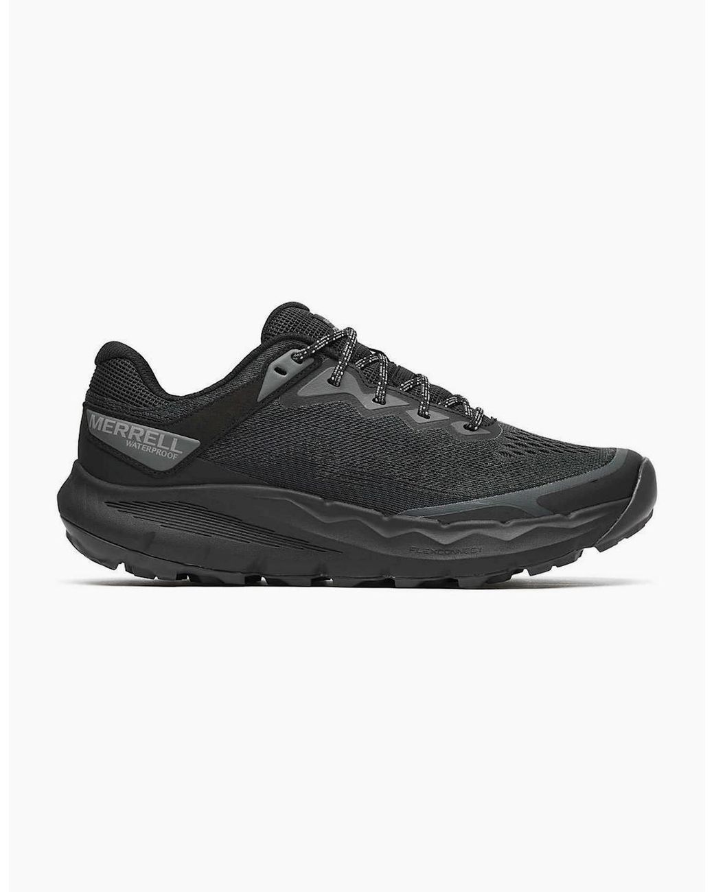 Merrell Black Nova 4 Waterproof Trail Running Shoes for men