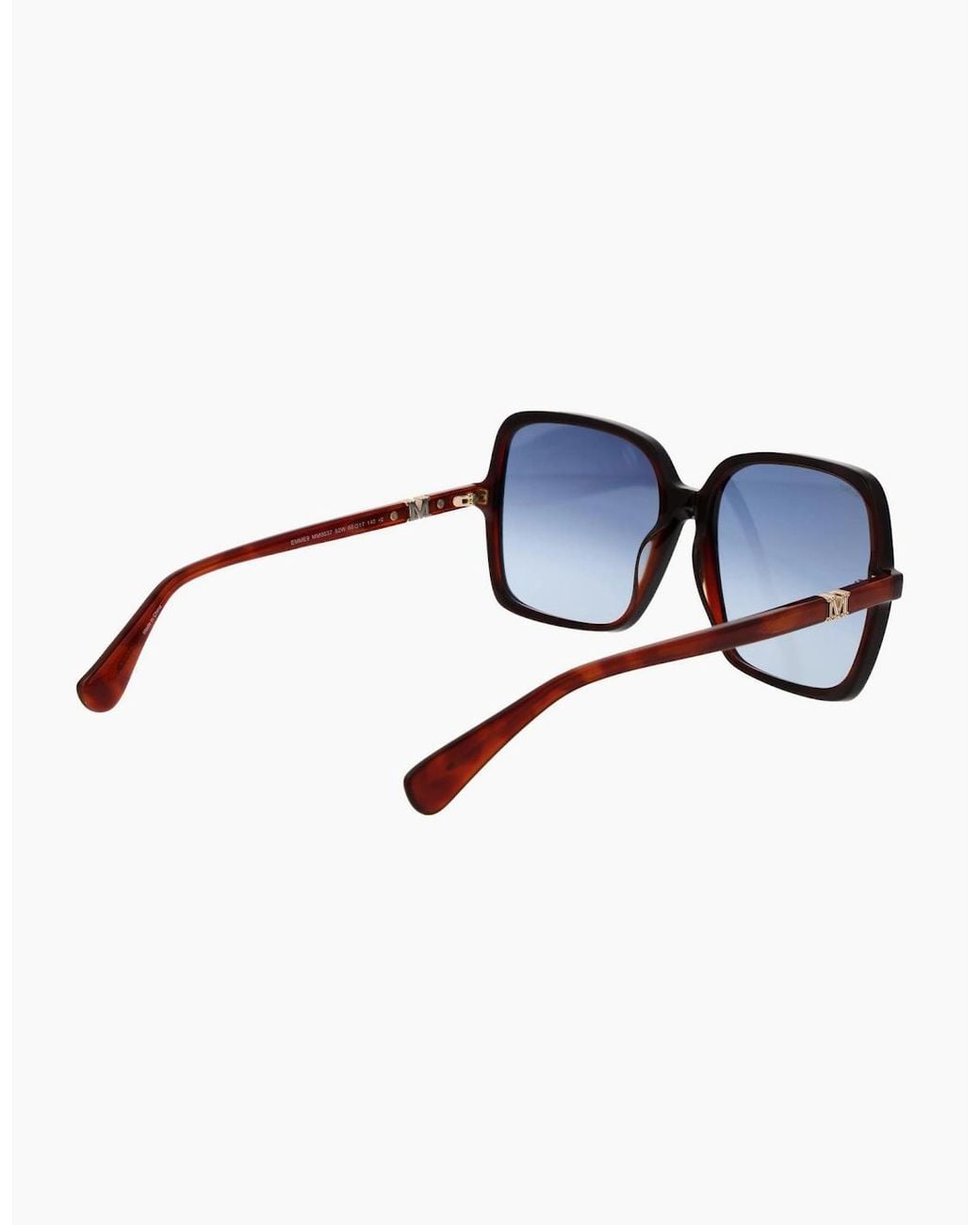 Max Mara Blue Sunglasses Mm0037 92W 60