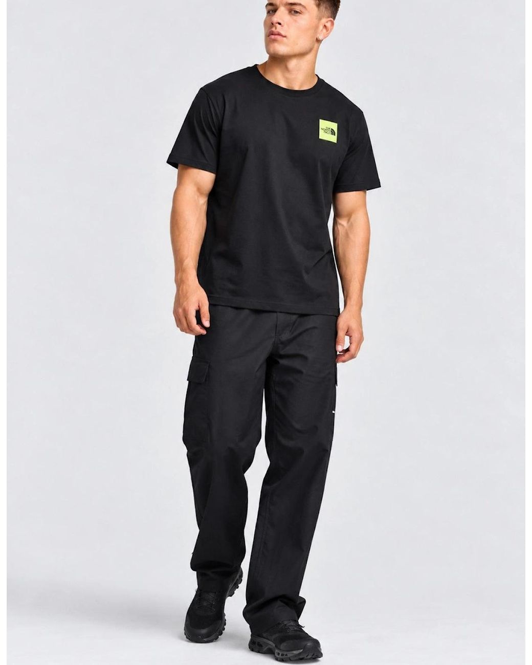 The North Face Black M Multi Location Globe T Shirt for men