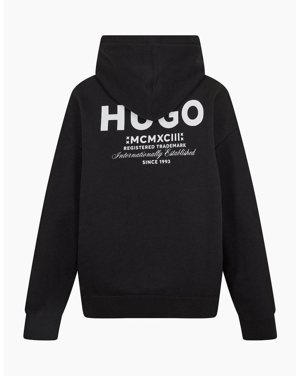Boss Blue Over The Head Hoodie for men
