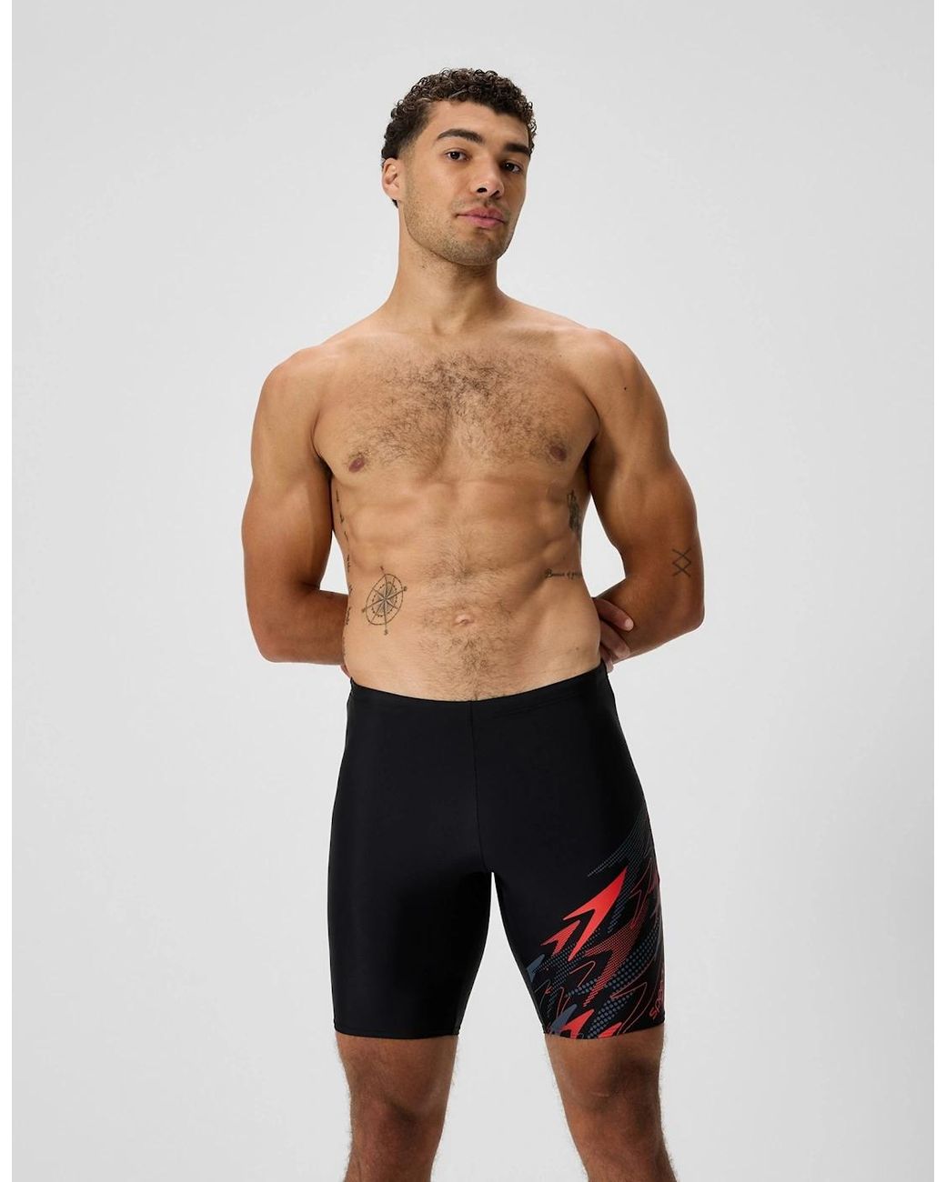 Speedo Blue Medley Logo Jammer Shorts for men