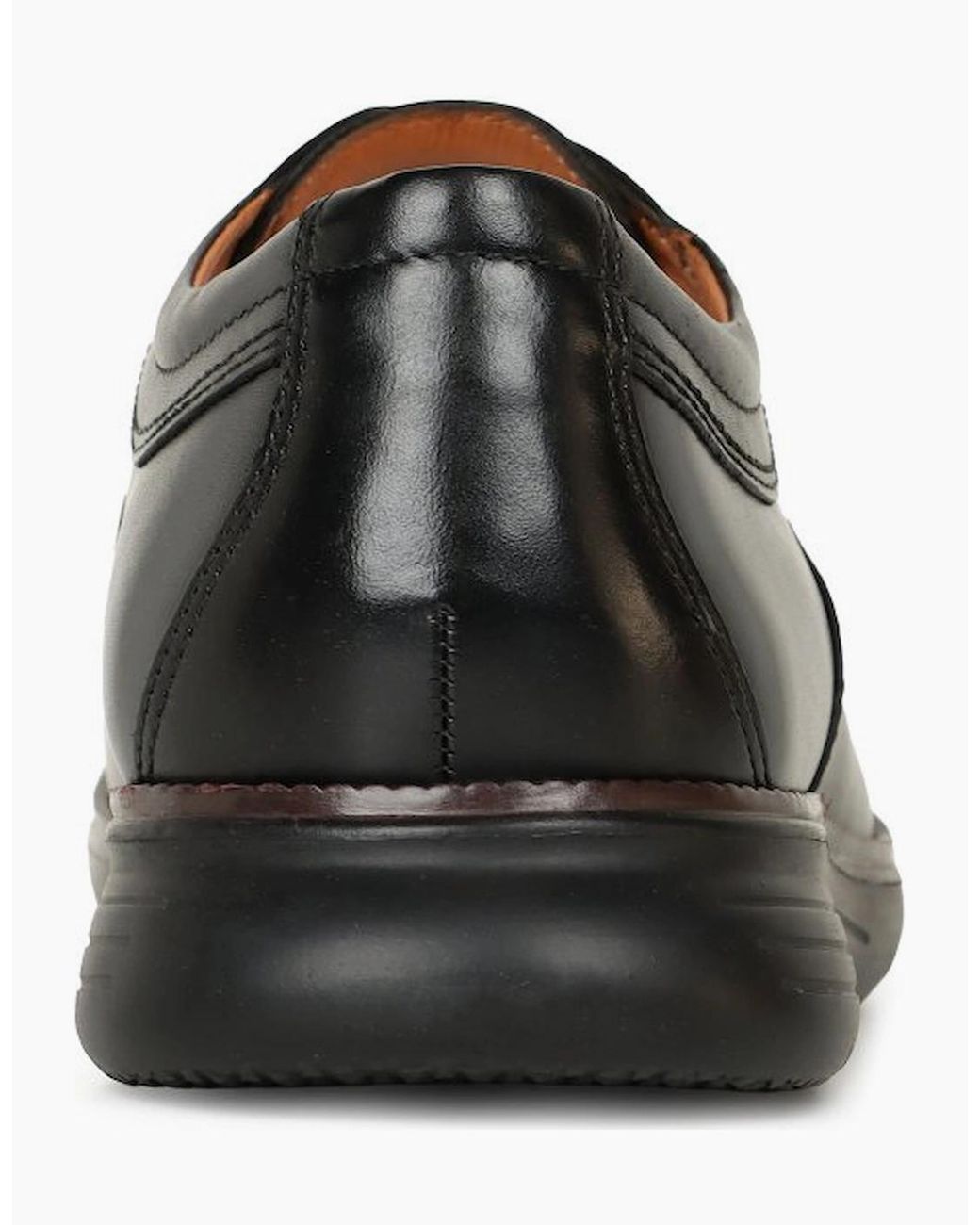 Base London Black Wing Derby Shoes for men