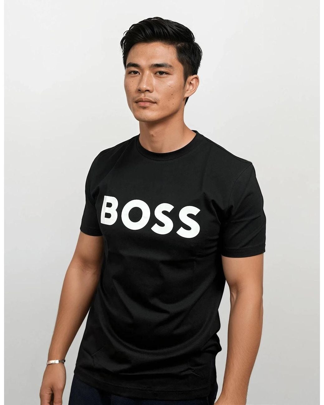 Boss Black Thinking 1 Logo T-Shirt for men