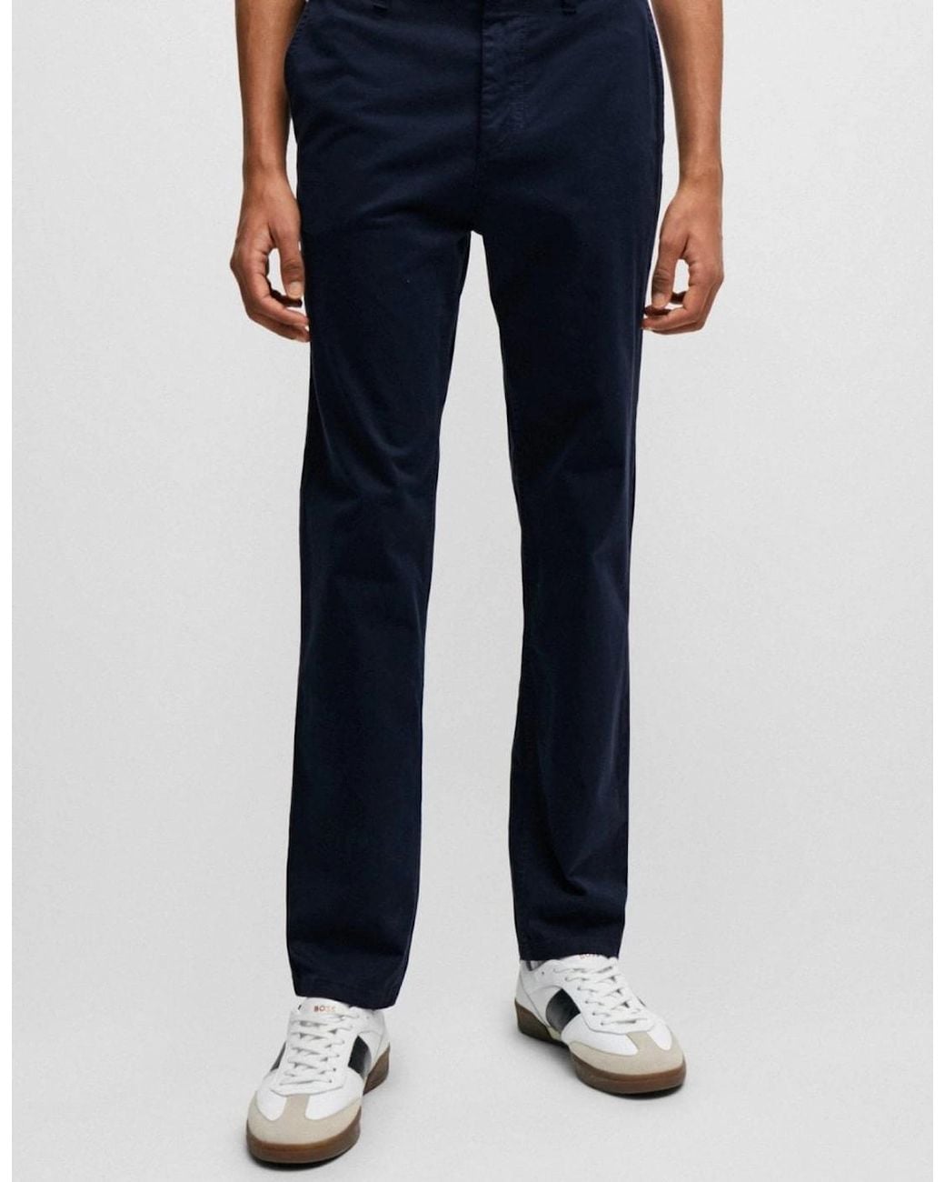 Boss Blue Boss Tapered-Fit Chinos for men