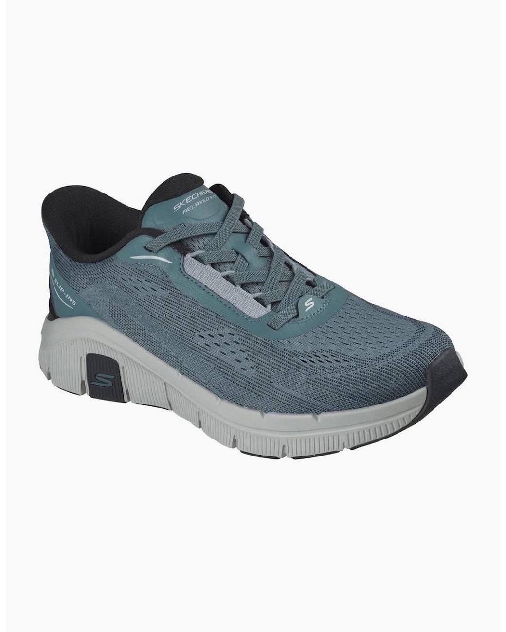 Skechers Blue Relaxed Fit Flex Zayder Trainers for men