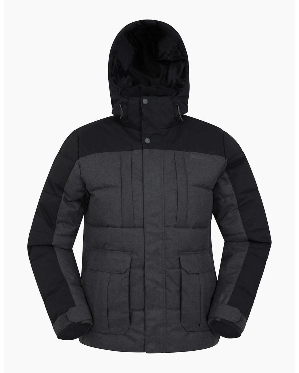 Mountain Warehouse Black Shock Padded Jacket for men