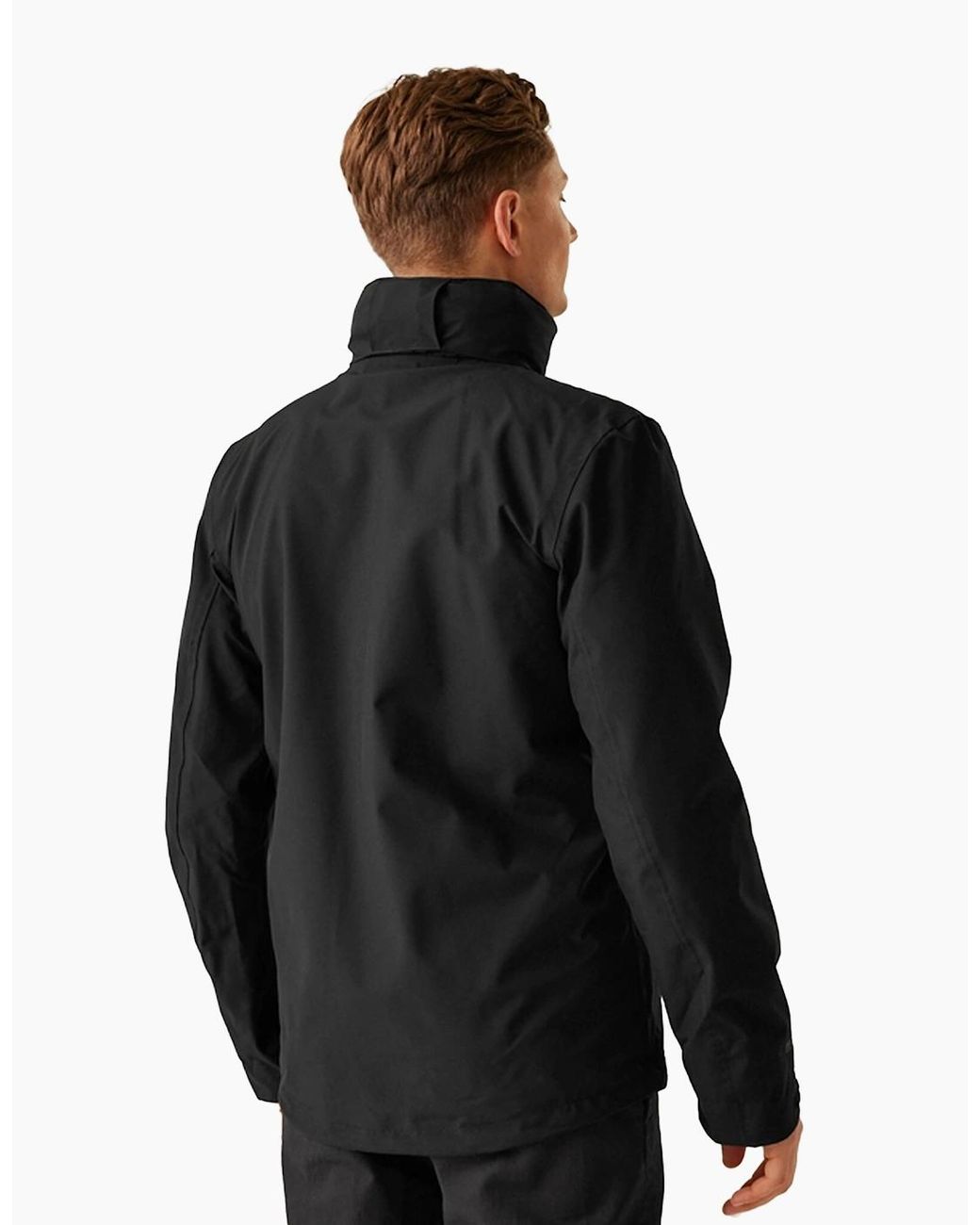 Regatta Black Professional Kingsley 3-In-1 Waterproof Jacket for men