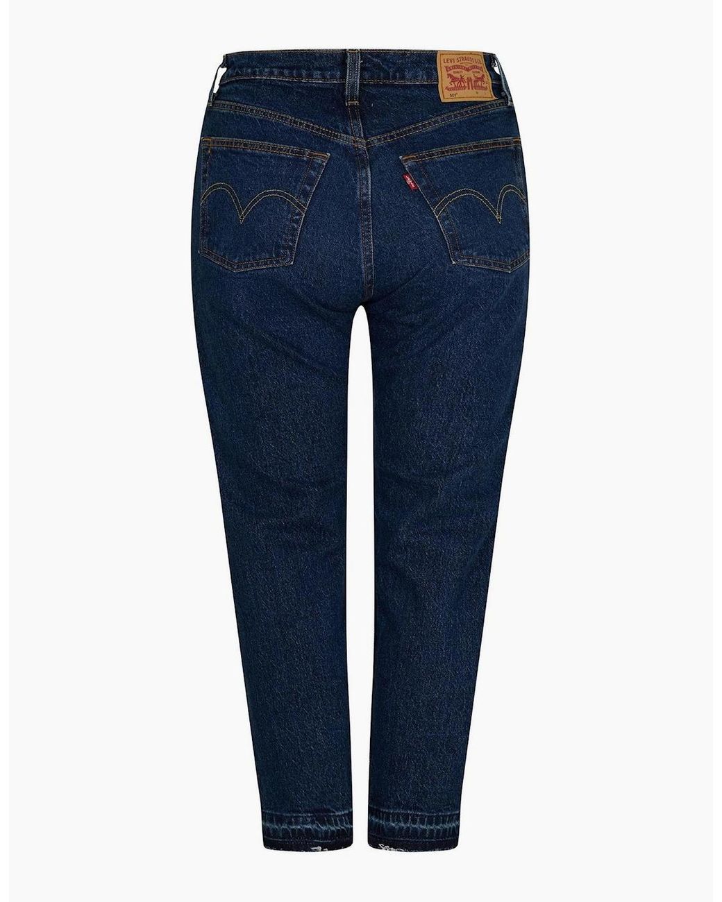 Levi's Blue Levi's Cropped Jeans