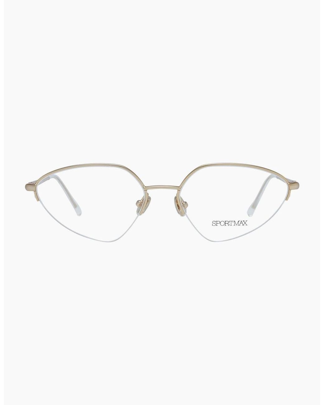 Sportmax Metallic Sportmax Optical Frame Sm5007 031 53