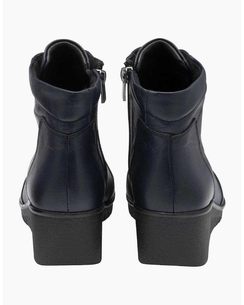 Lotus Blue Myrthe Ankle Boots