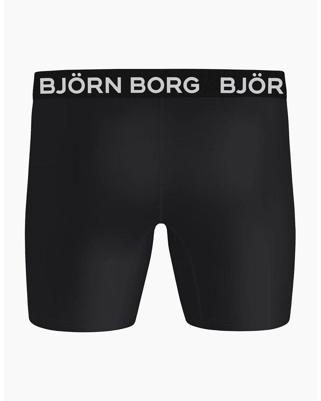 Björn Borg Black 5-Pack Performance Boxer Briefs for men