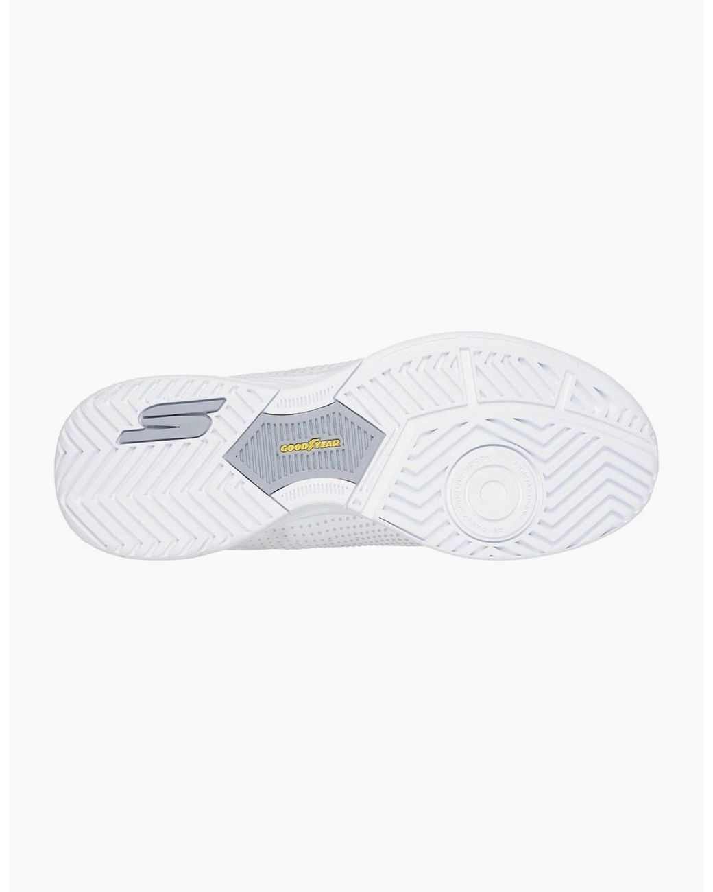 Skechers White Slip-Ins Relaxed Fit Viper Court Reload