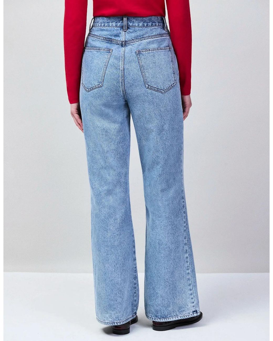 Ro&zo Blue Denim Bootcut Jeans