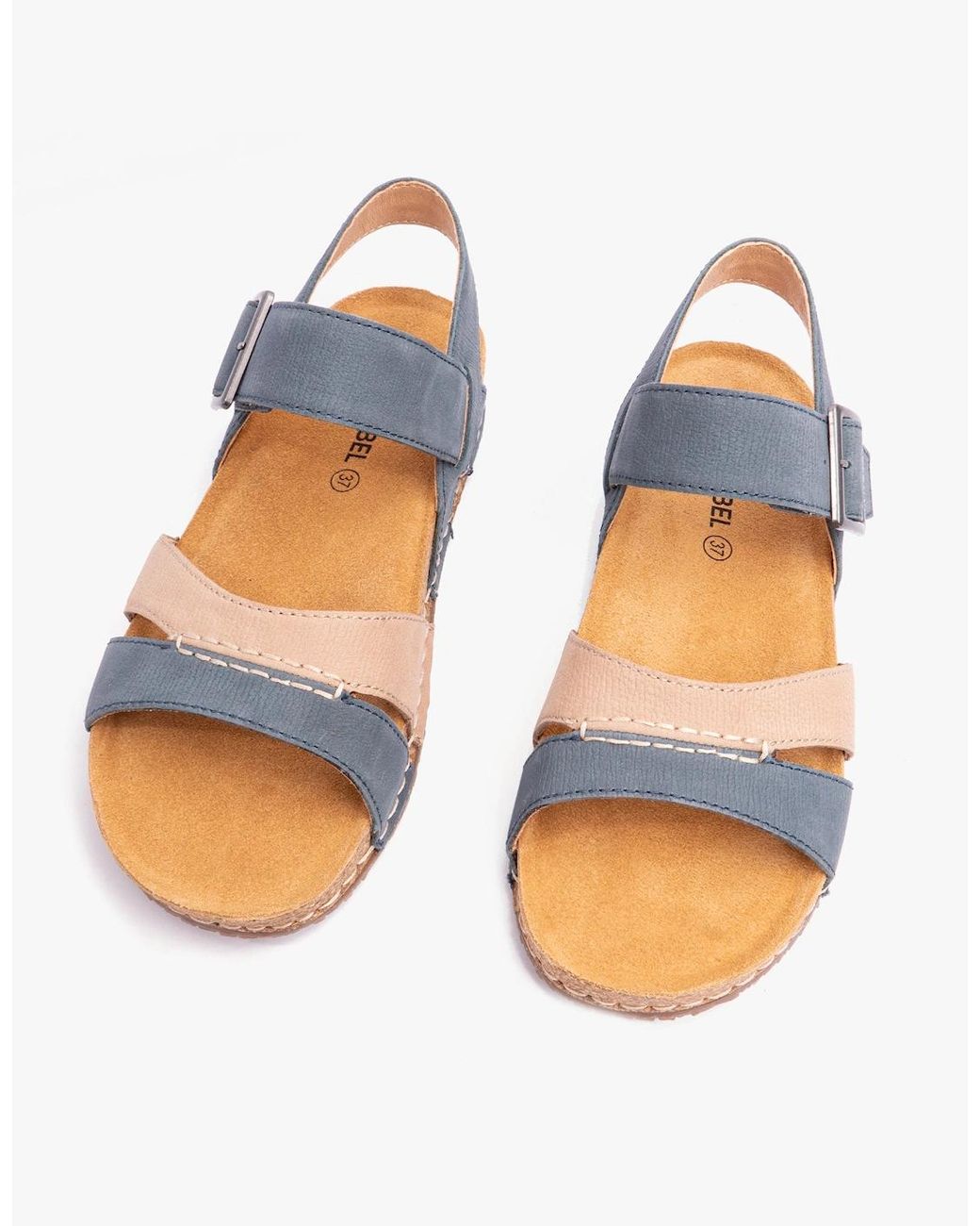 Josef Seibel Blue Hannah 01 Sandals Azur-Kombi