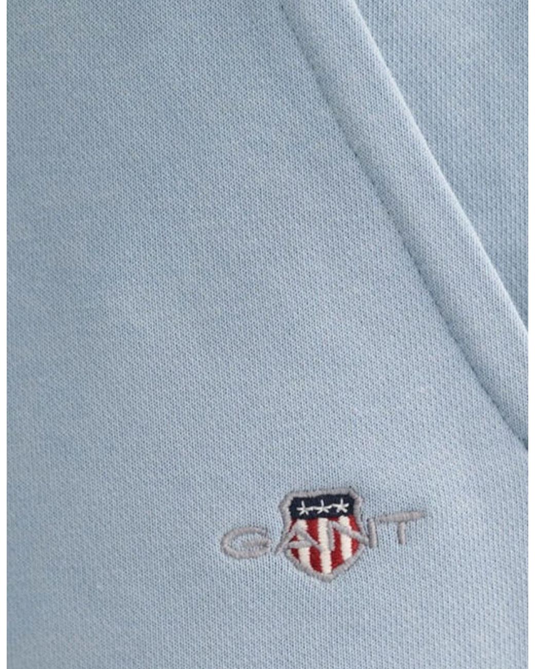 Gant Blue Shield Shorts Sweat Regular Fit Cotton for men