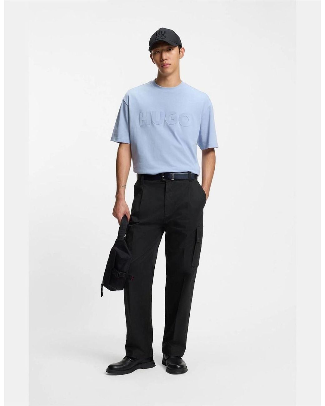 Boss Black Relaxed Fit Trousers for men