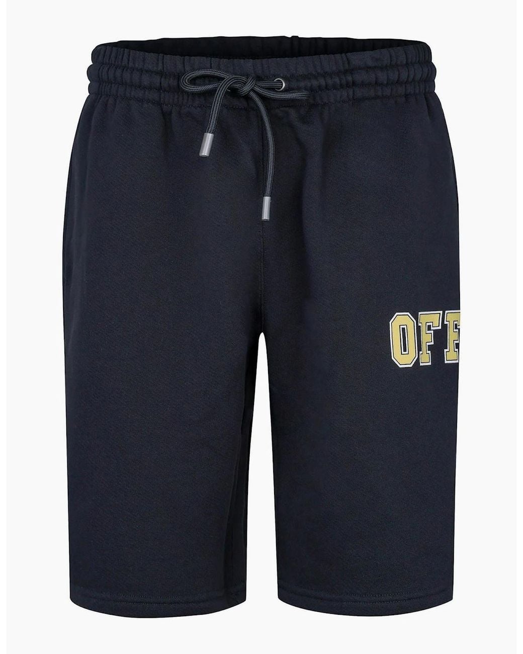 Off-White c/o Virgil Abloh Blue Off French Terry Sh for men
