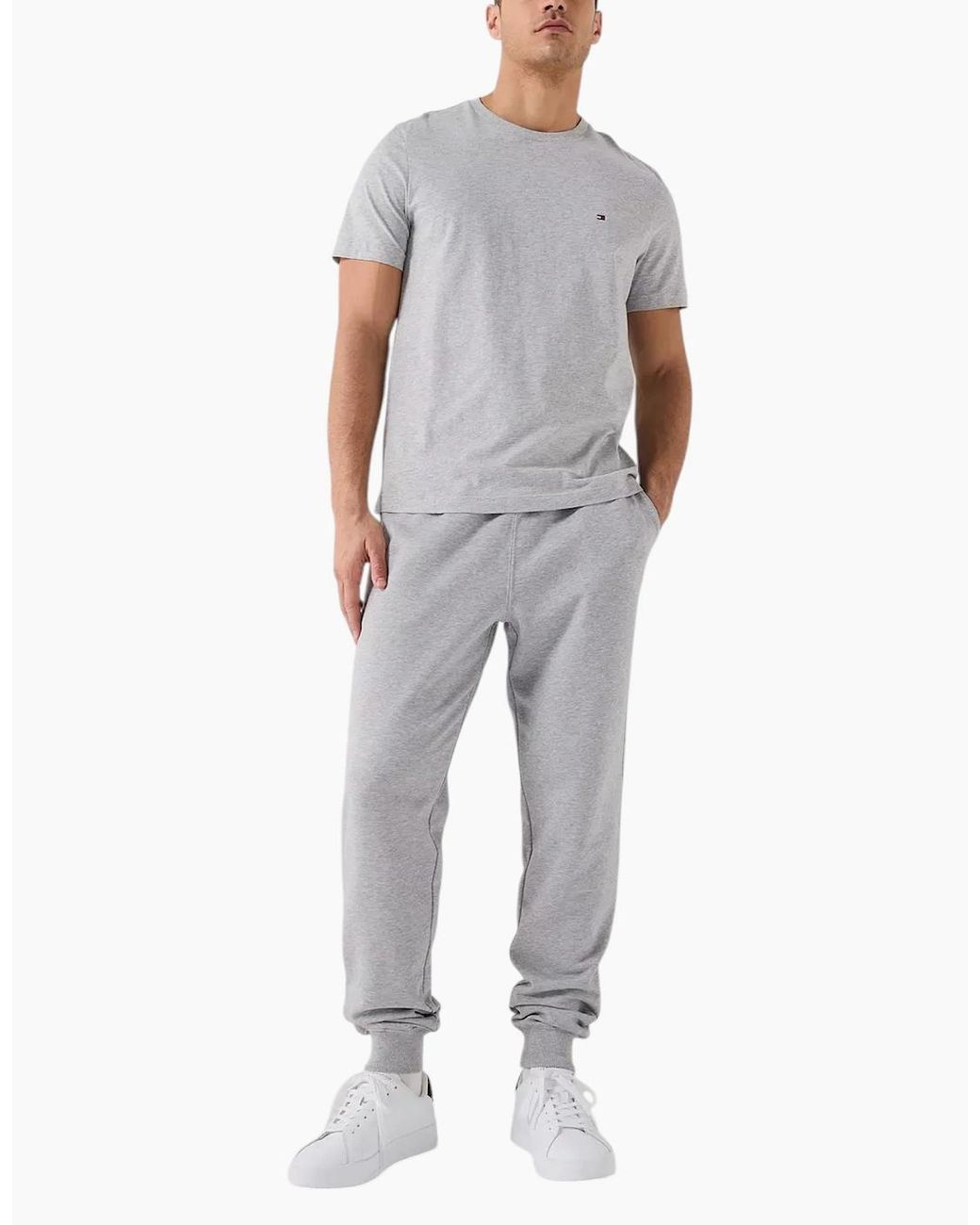 Tommy Hilfiger Gray T Shirts Cotton Top Tee for men