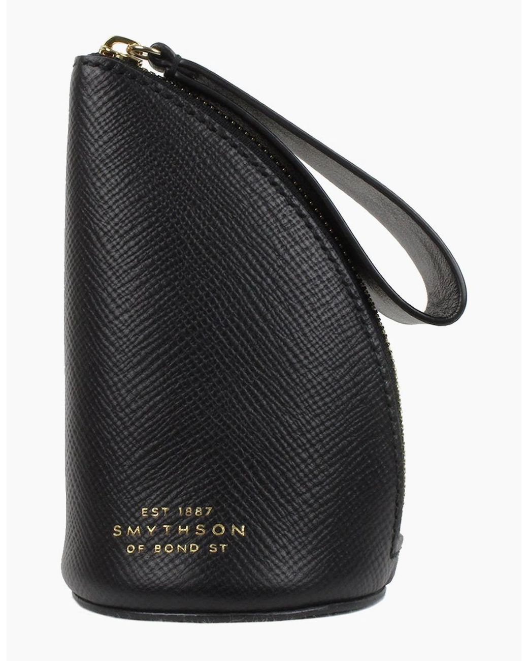 Smythson Black Purse for men