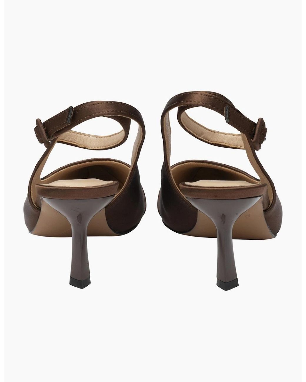 Ravel Brown Catrine Slingback Court Shoes